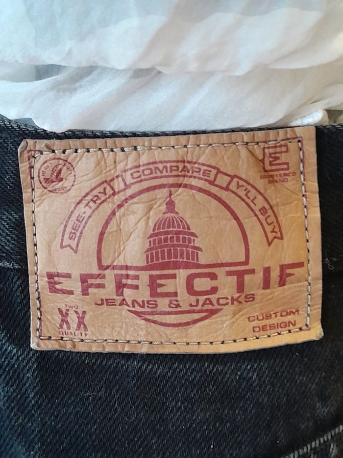 Jeans noir boyfriend taille 38 effectif - photo numéro 7