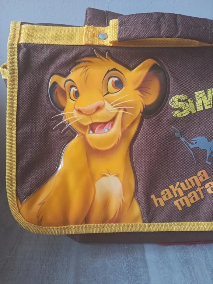 Cartable simba Disney - photo numéro 2