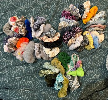 Chouchou fantaisie tissu