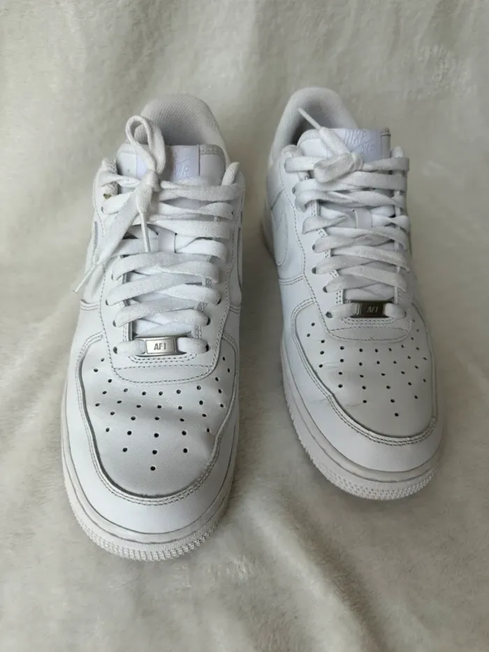 Nike air force 1 blanche taille 44 - photo numéro 3