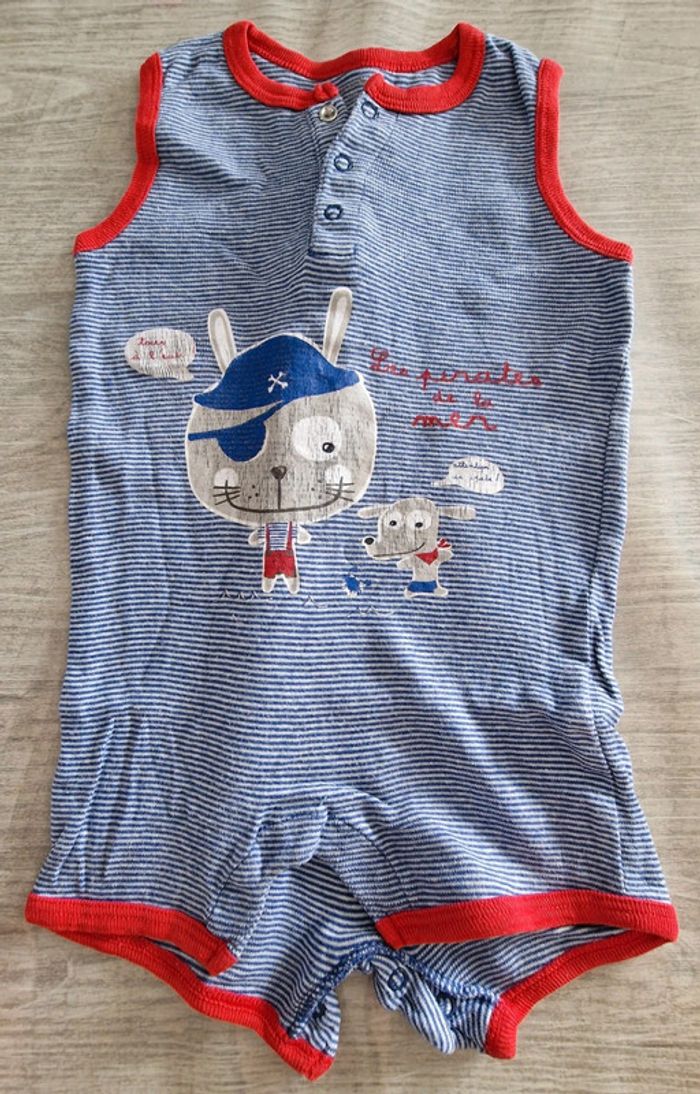 Combishort / grenouillère / barboteuse