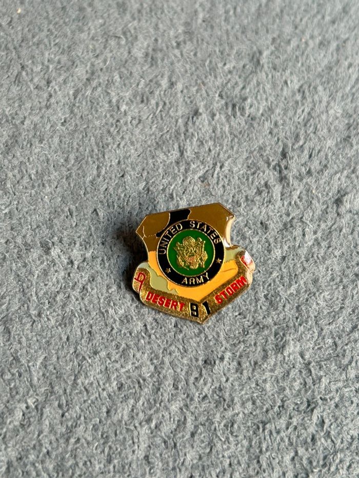 Lot de 6 pin’s badge 90 dessert 91 storm et air force united states army - photo numéro 4