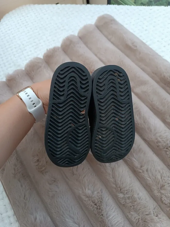 🔸 Baskets Scratchs Adidas Superstar Noires 22🔸 - photo numéro 6