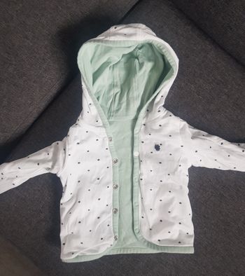Veste réversible 3 mois