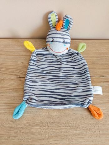 Doudou zèbre nicotoy