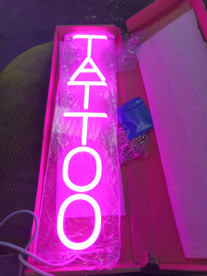TATTOO Neon Sign Light LED - photo numéro 2