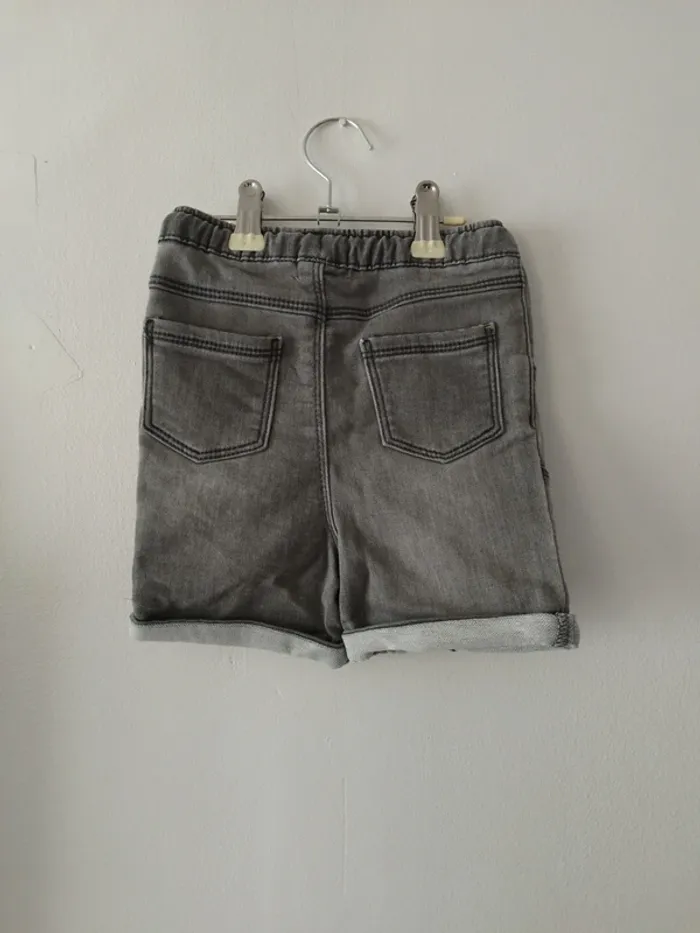 Lot shorts jean bébé garçon 18 mois - photo numéro 4