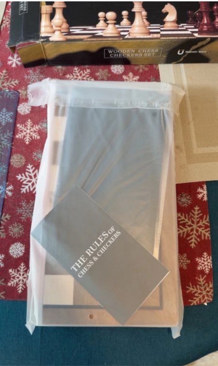 Jeu d'échecs magnétique en bois - Premium 39 × 39 ст - photo numéro 7