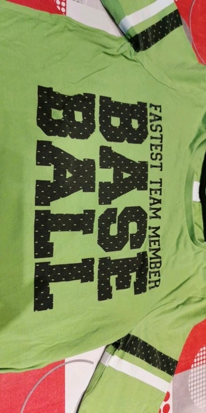 T-shirt Baseball - photo numéro 3