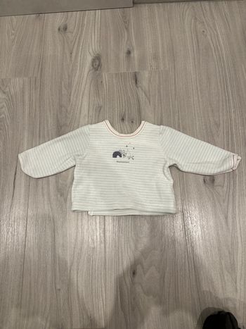 Pull petit bateau bébé mixte 6 mois bon état