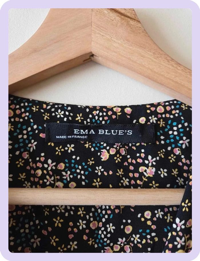 robe casual Ema blues multicolore taille M - photo numéro 5