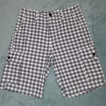 Short Cargo Bernuda Vichy Y2K Vintage 🩳 Quiksilver  - Taille W28  - FR38