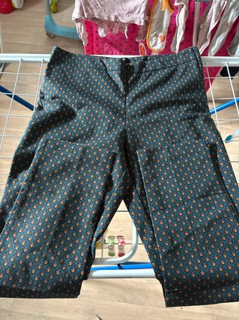 Pantalon à motifs