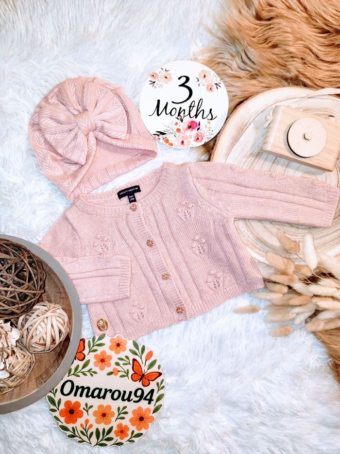 Ensemble automne/hiver sergent major fille 3 mois 🎀 - photo numéro 5