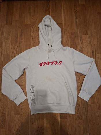 Sweat à capuche blanc dragon ball
