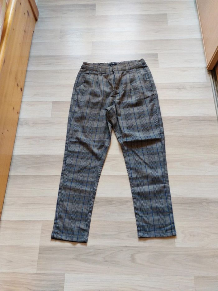 Pantalon à carreaux