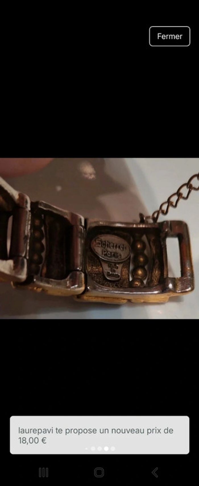 Bracelet scherrer vintage - photo numéro 6
