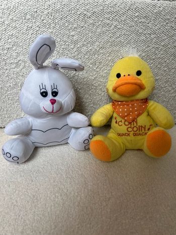 Lot de 2 peluches Fizzy