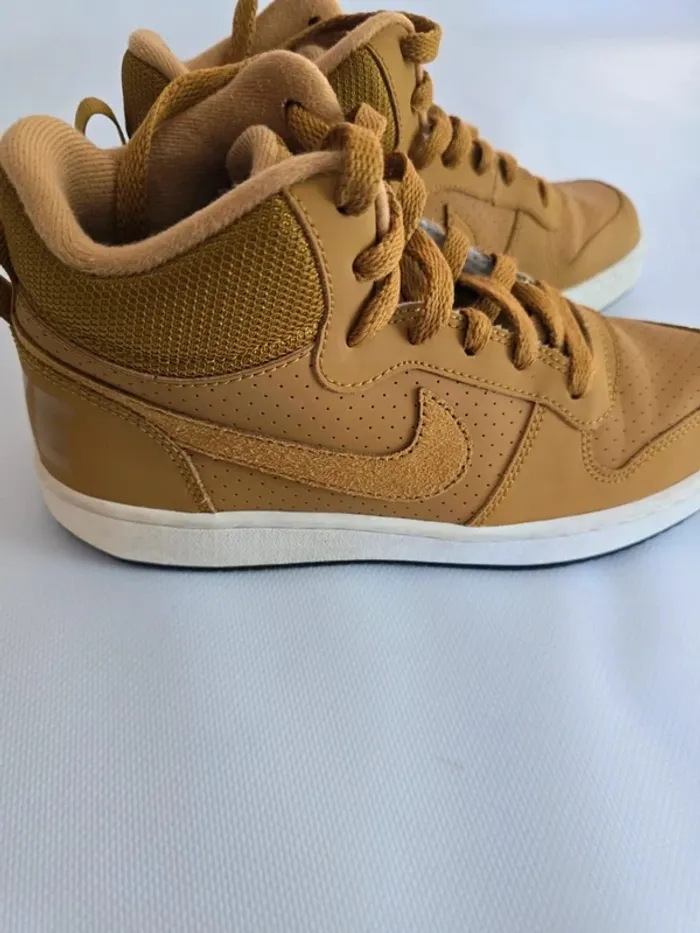 Basket montante air force marron - photo numéro 3
