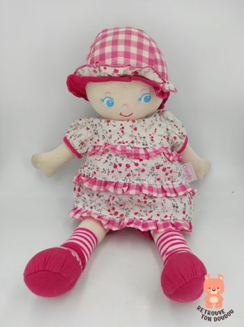 Poupée de chiffon rose Corolle