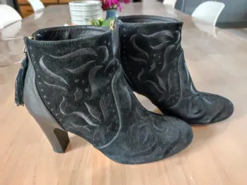 Bottines noires Bocage pt 38