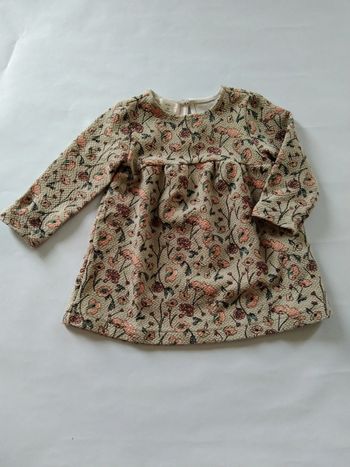 robe imprimée fleuri zara fille 6 mois