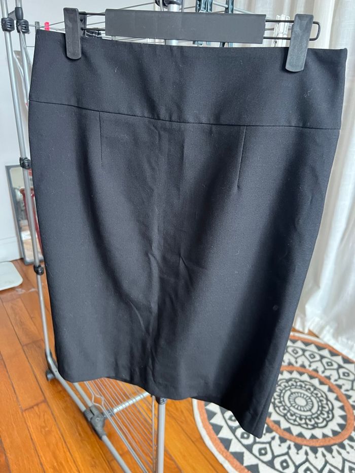 Jupe droite au genou Zara basic taille 36 - photo numéro 5
