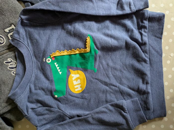 Lot de 5 pulls sweats 2 ans garçon - photo numéro 5