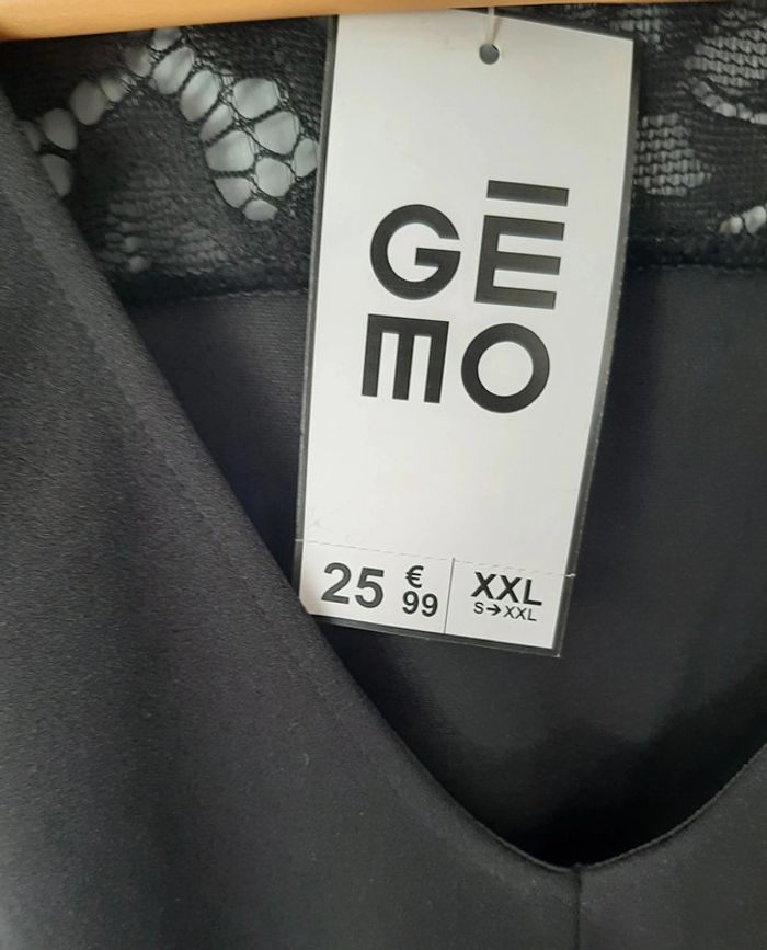 petites robe noire Gémo noir taille XXL - photo numéro 3