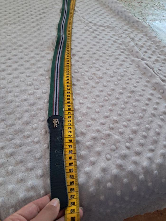 Ceinture Lacoste vintage stretch - photo numéro 4