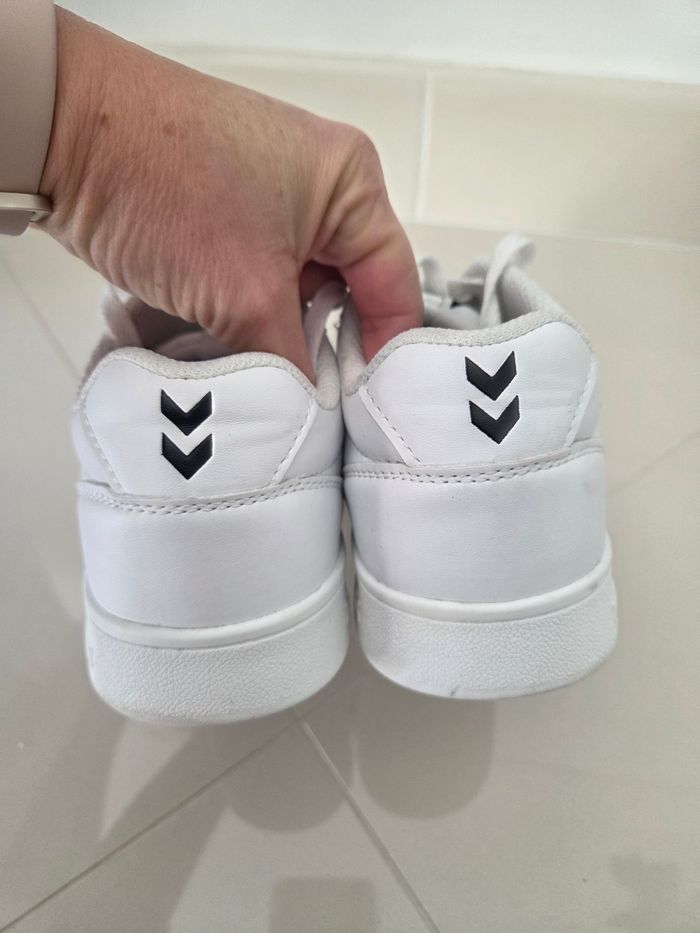 Basket blanche 27 hummel femme - photo numéro 5