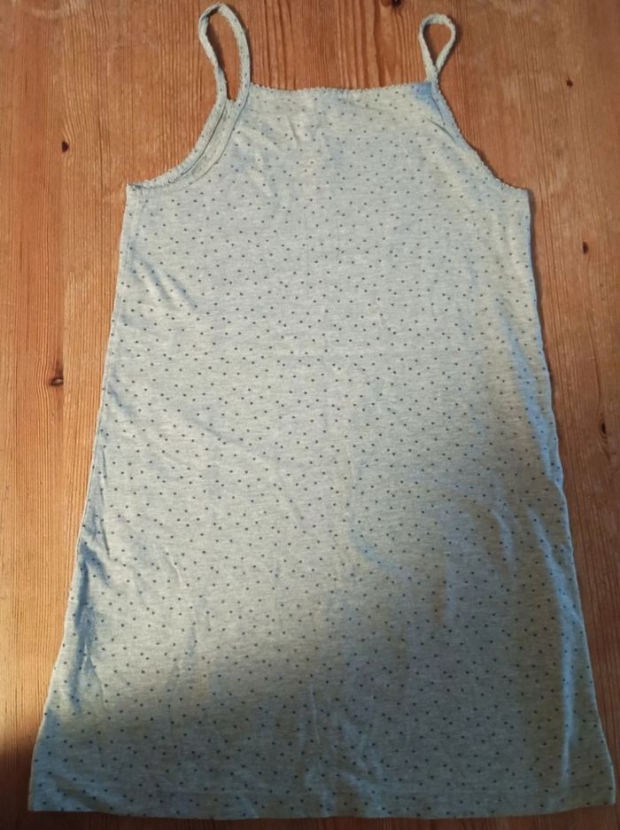 Chemise de nuit à bretelles t. 10 ans - photo numéro 2