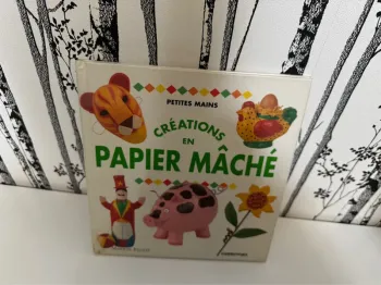 livre Créations en papier mâché