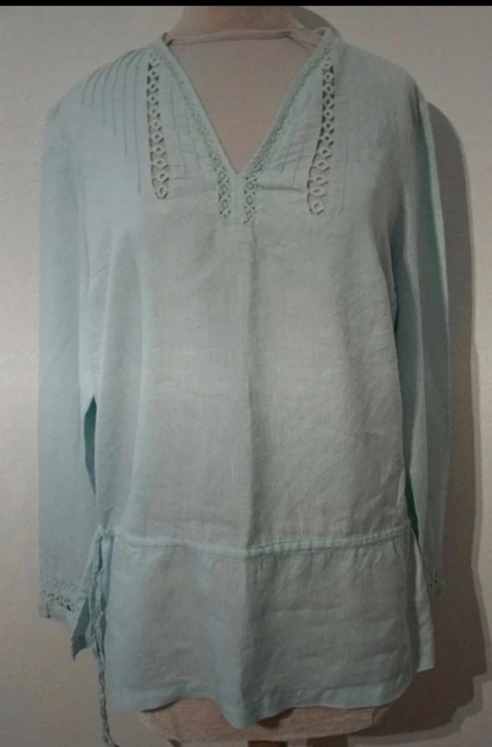 Magnifique tunique style lin