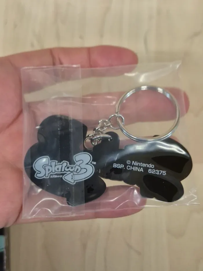 Porte-clés/ charm Splatoon 3 : Logo - photo numéro 4