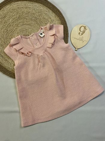 Robe sans manche fille froufrou