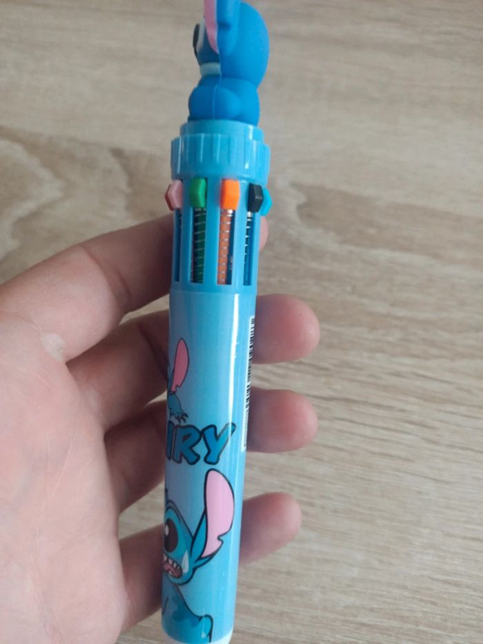 Stitch stylo multi couleurs neuf - photo numéro 3