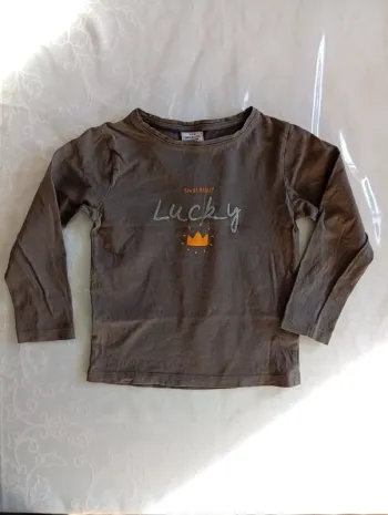 T shirt manches longues enfant