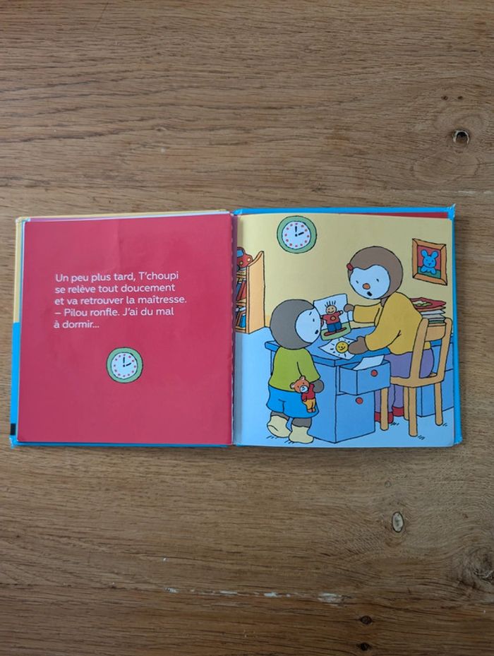 Livre T'choupi fait la siete - photo numéro 2