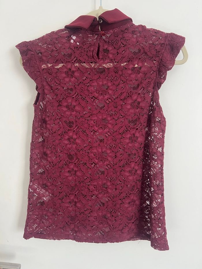 Haut dentelle taille S - photo numéro 2