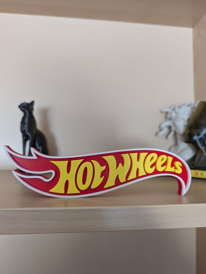 Enseigne hotwheels