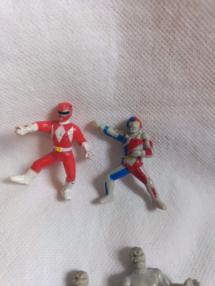 Lot petite figurines power rangers de 4cm - photo numéro 2