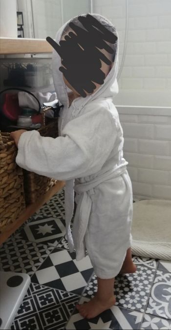 Peignoir bébé boutchou