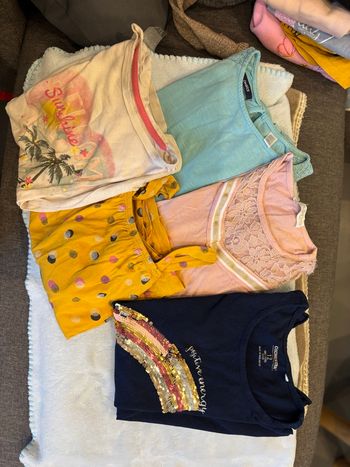 Lot de tee shirts manches courtes