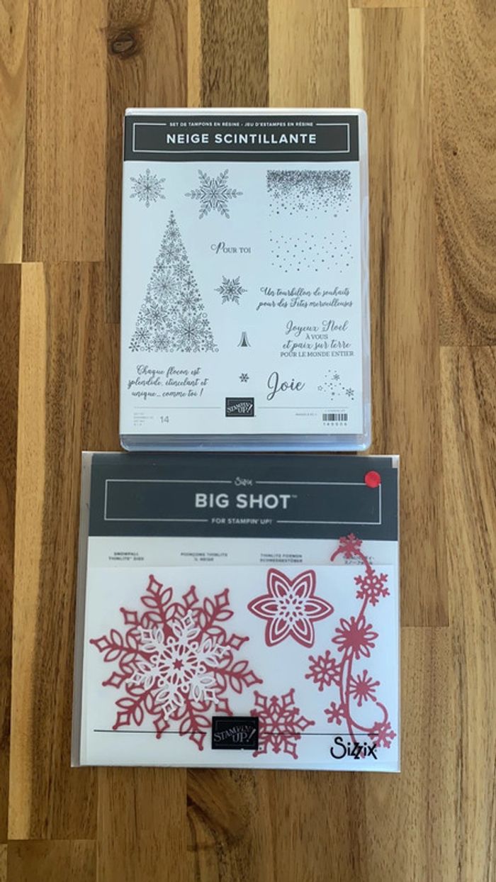 Lot neige scintillante