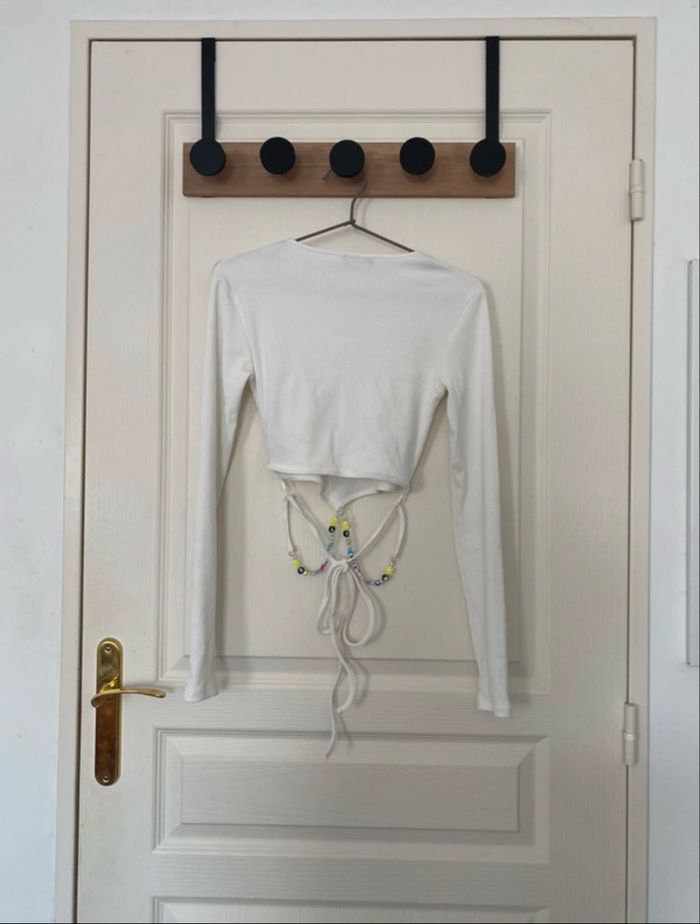 T-shirt manches longues Bershka - photo numéro 3