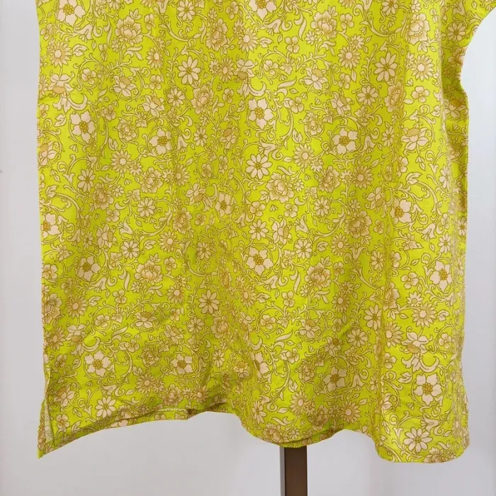 Blouse Maëlis fleurs de Galapagos – Quintessence – Taille S A677 - photo numéro 5
