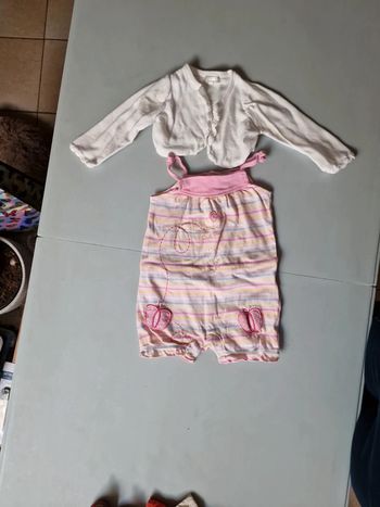 Combinaison short + boléro