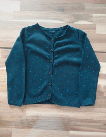 Gilet marine étoilé