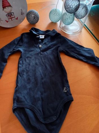 Body Petit Bateau 12 mois